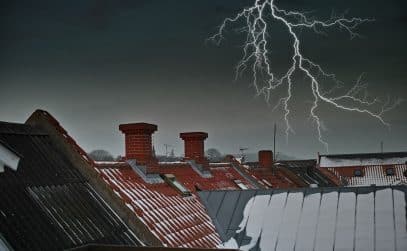 Lightning protection for homes