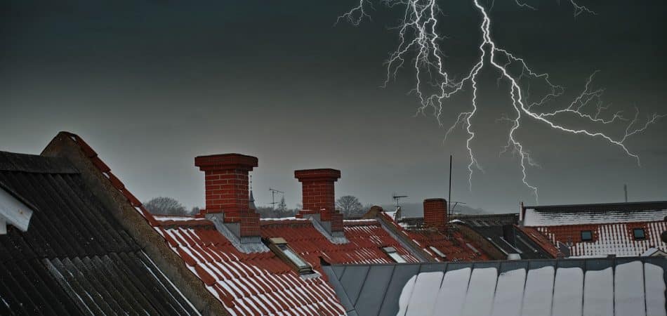 Lightning protection for homes